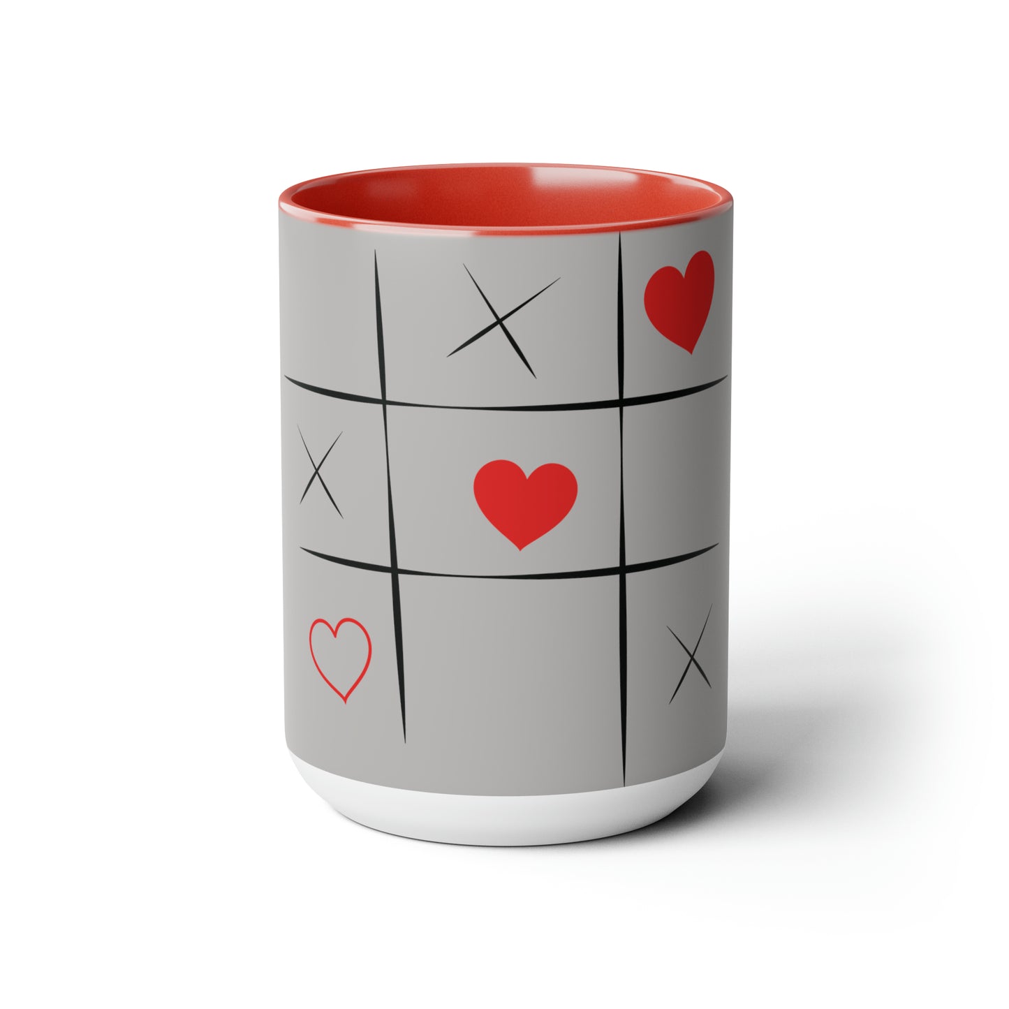 Two-Tone Coffee Mugs, 15oz