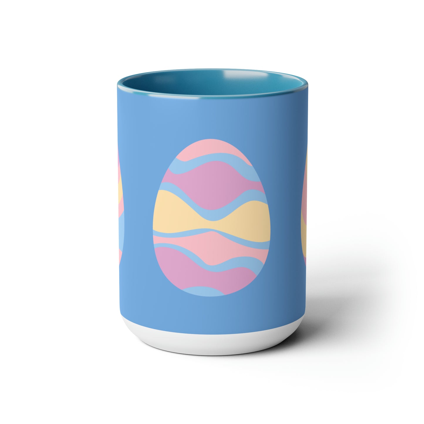 Two-Tone Coffee Mugs, 15oz