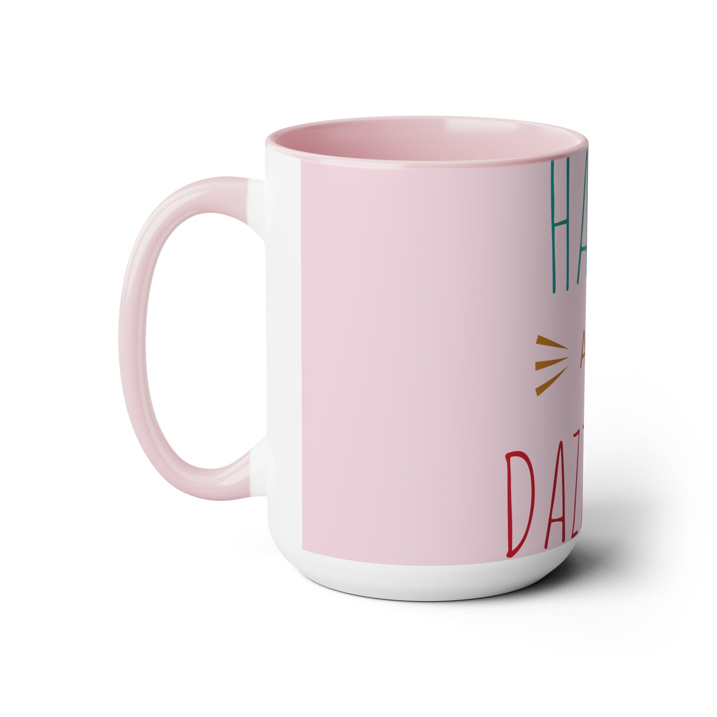 Two-Tone Coffee Mugs, 15oz