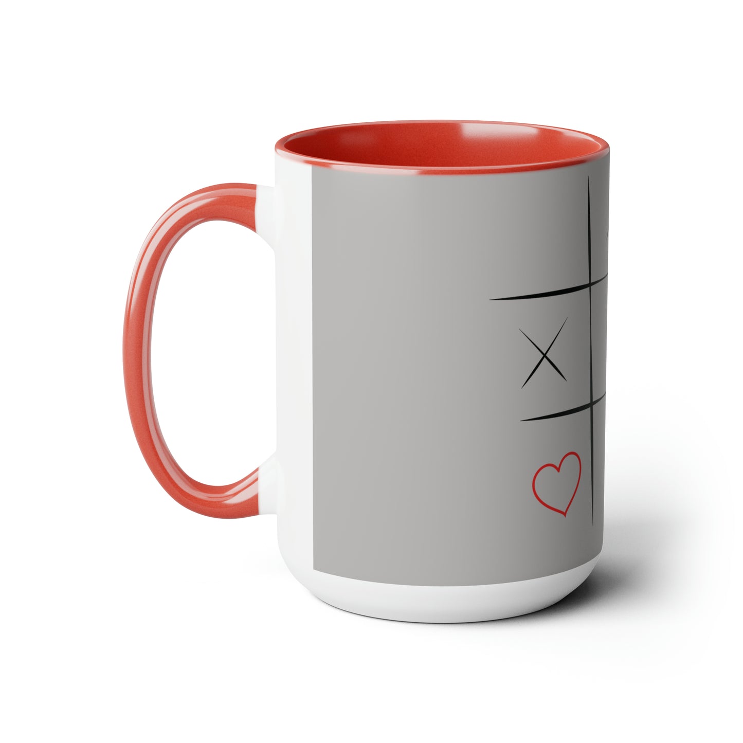 Two-Tone Coffee Mugs, 15oz