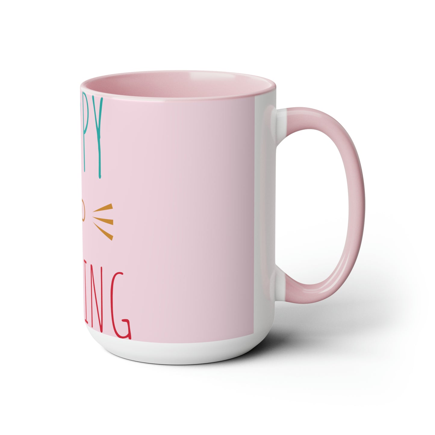 Two-Tone Coffee Mugs, 15oz