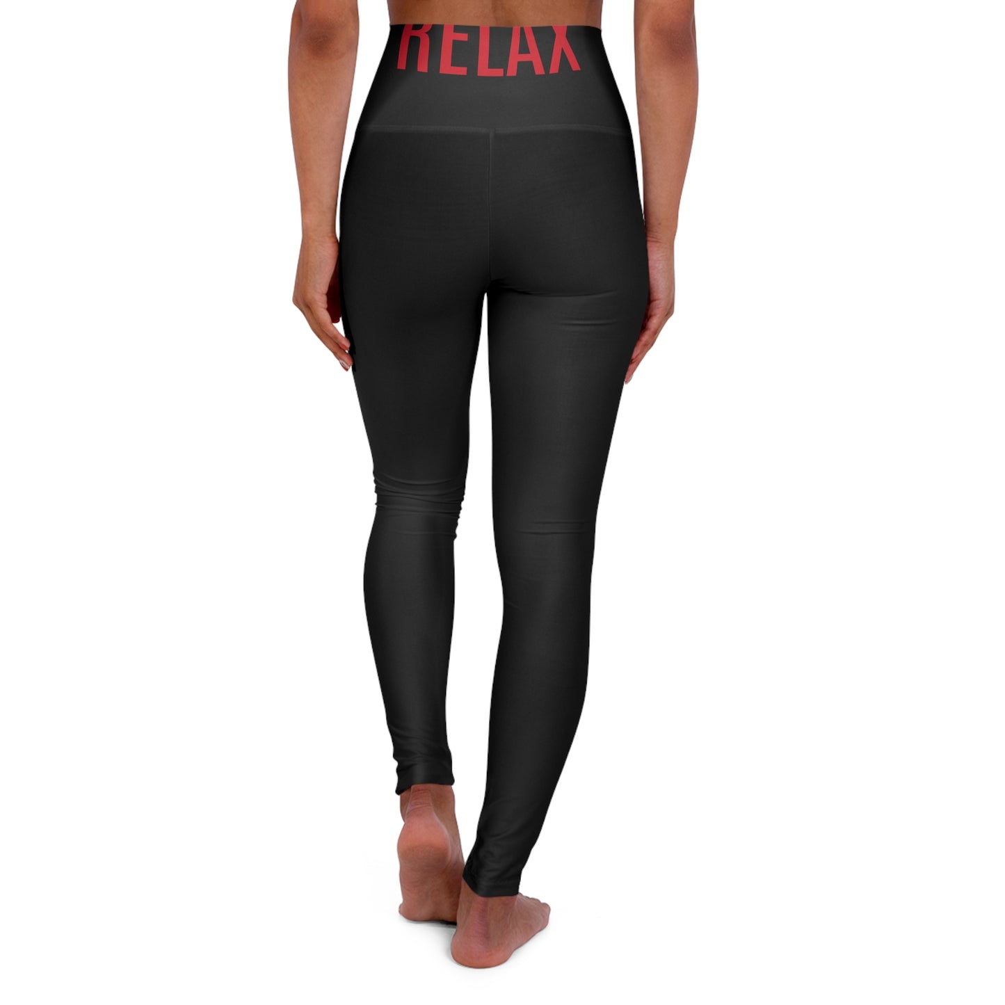 High Waisted Yoga Leggings (AOP)