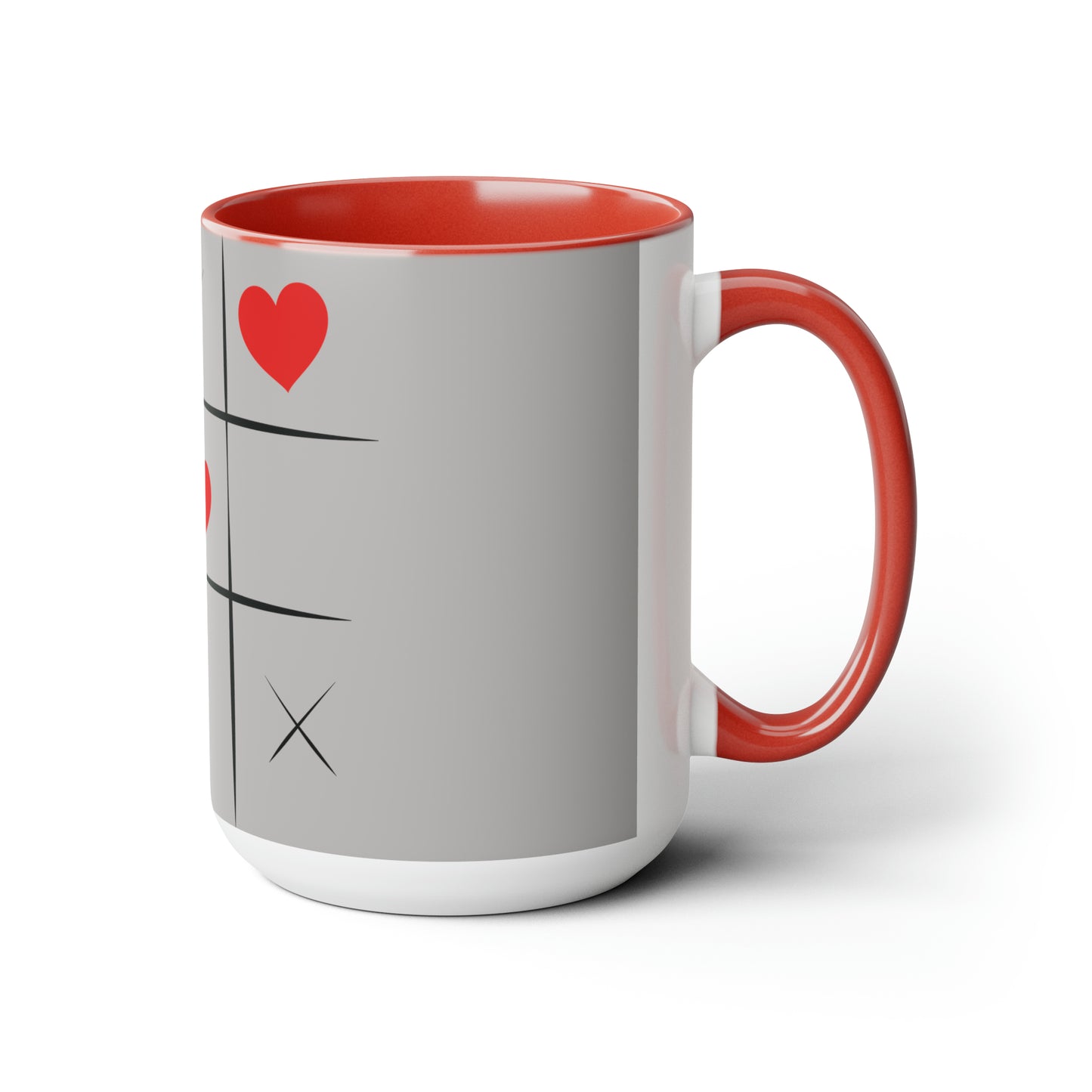 Two-Tone Coffee Mugs, 15oz